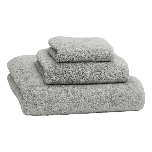 Prestige Garment Washed Washcloth Towel, Anthracite For Sale
