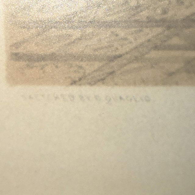 Printmaking Materials 1960s Set of 3 Italian Architectural Etchings For Sale - Image 7 of 12