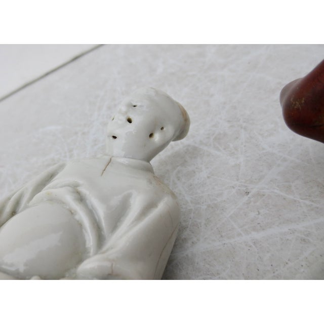 Antique Dehua Porcelain Blanc De Chine Wenchang Circa 18th For Sale - Image 9 of 11