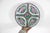 Vintage Chinese hand painted Famille Rose Medallion plate. This has birds and butterflies and gold accents. No damage...