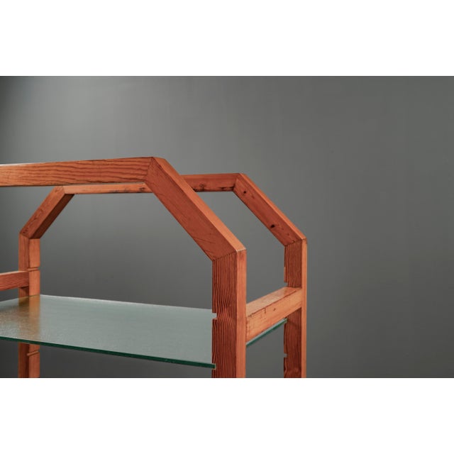 Vintage Swedish Shelves in Pine, 1970s For Sale - Image 10 of 17