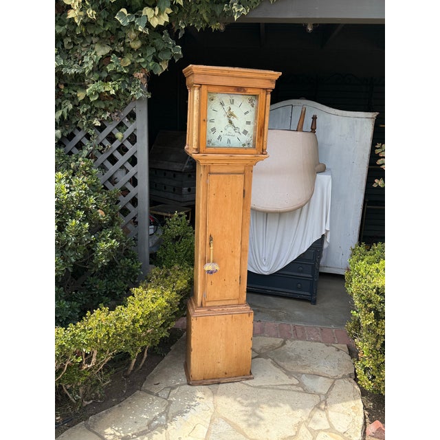 Wood Mid 19th Century John Hoy Mildenhall Long Case Clock For Sale - Image 7 of 7