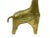 Metal Vintage Gold Solid Brass Llama Mule Donkey Horse Figurine Model For Sale - Image 7 of 7