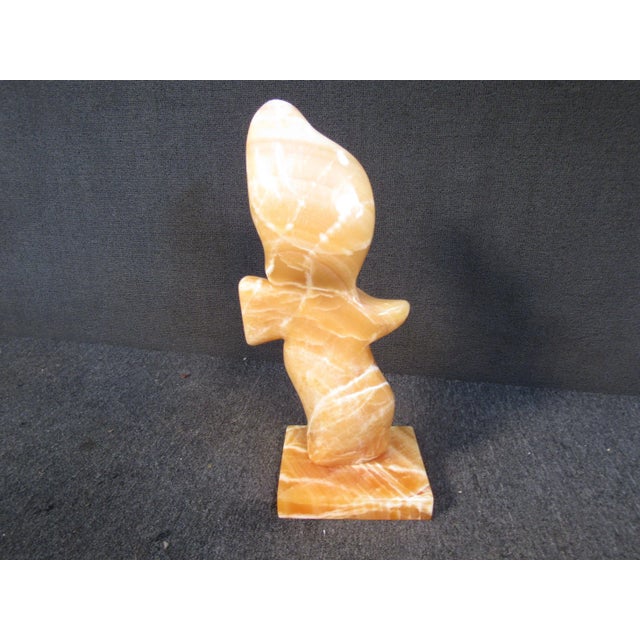 Mid 20th Century Vintage Marble Sculpture Signed "Brilliante" For Sale - Image 4 of 6
