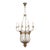 Early 20th Century The Plaza Hotel Bronze Glass Bell Jar Ceiling Light For Sale