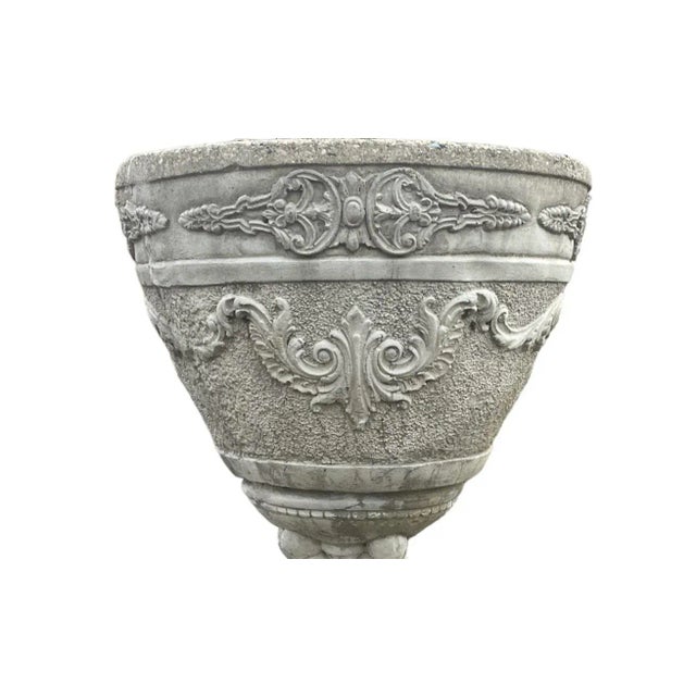 A victorian style stone planter from the Mid 20th Century era. A gorgeous planter to add to your garden.