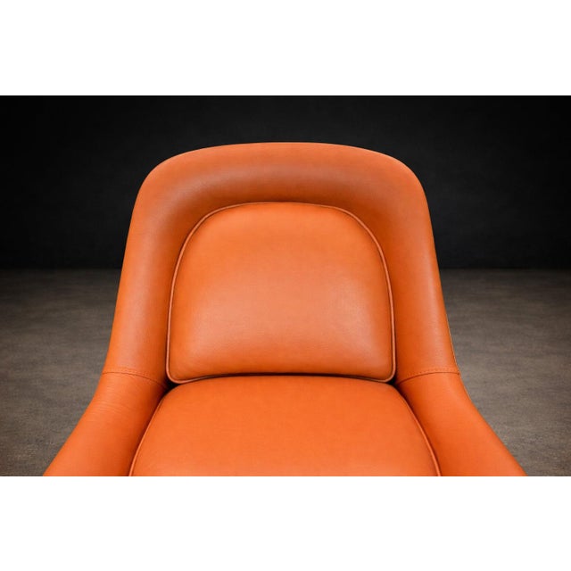 Pair of “Pollock” Armchairs by Forma, Aluminum & Leather, Brazil, 1970s - Lot 153 For Sale - Image 13 of 15