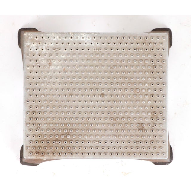 1940s Nyc Steel Subway Train Stool For Sale In New York - Image 6 of 8