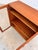 Wood Teak Display Cabinet with New Chrome Feet by H. W. Klein for Bramin For Sale - Image 7 of 11