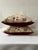 Embroidered Floral 18” Feather/Down Pillows - A Pair For Sale - Image 4 of 8