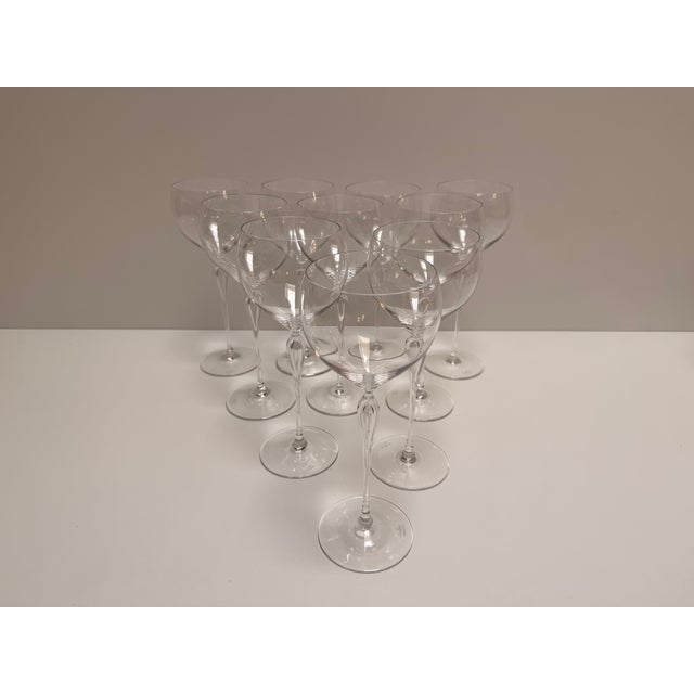 Glass Maitre Red Wine Glass Balloon form Rosenthal, 1990s, Set of 10 For Sale - Image 7 of 14
