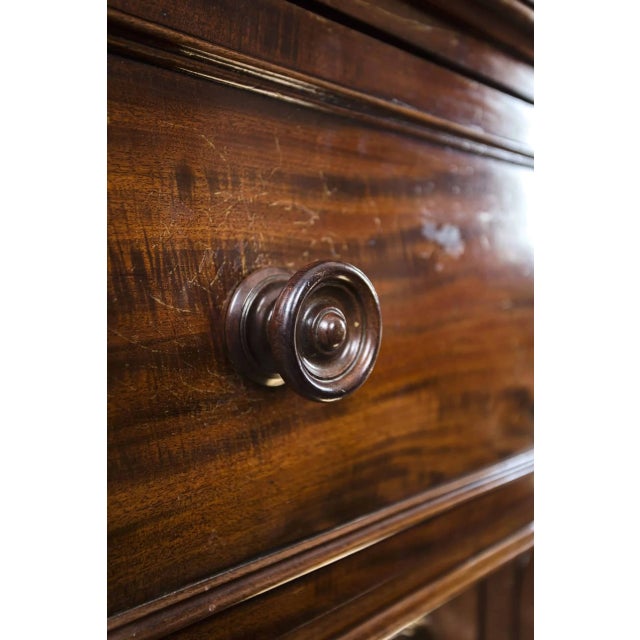 19th Century Bookcase with Secretary by Ludvík Filip For Sale - Image 6 of 7
