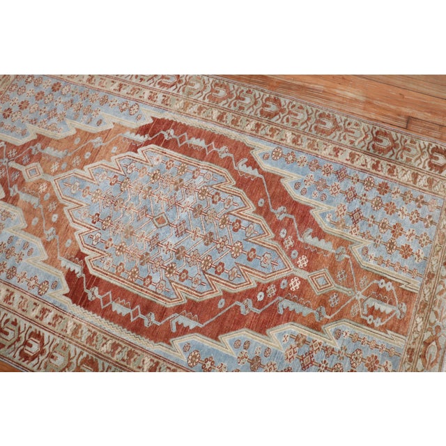 Zabihi Collection Persian Mazlagan Malayer Rug For Sale - Image 10 of 10