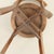Brown Viennese Beech Bistro Chair with Curved Top Rail & X-Stretcher, Austria, 1930s For Sale - Image 8 of 11