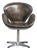 Vintage Aviator Desk Chair in Cowhide Leather and Aluminium from Timothy Oulton For Sale