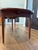 1990s Henkel-Harris Wild Black Cherry Double Drop-Leaf Dining Table With Three Leaves & Original Storage Carton, Style No. 2238 For Sale - Image 11 of 13
