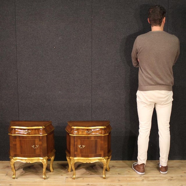 Venetian Bedside Tables, 1950, Set of 2 For Sale - Image 12 of 13