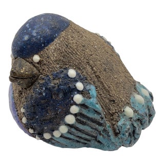 Mid 20th Century Nittsjö Sweden Pottery Bird by Thomas Hellström For Sale