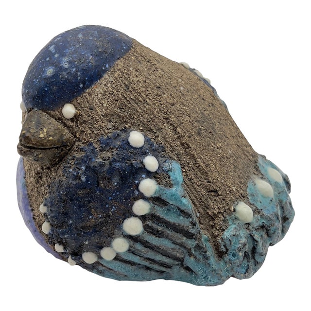 Mid 20th Century Nittsjö Sweden Pottery Bird by Thomas Hellström For Sale