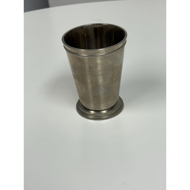 Traditional Antique Silver Plate Vase For Sale - Image 3 of 12