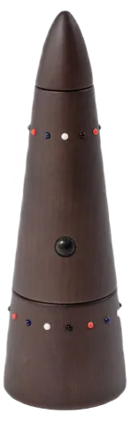 Pok Collection Wooden Pepper Grinder in Beech Wood by SoShiro, 2019