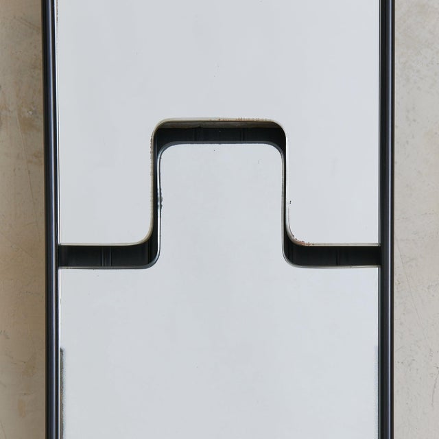 Italian 4-Piece ‘Gronda’ Wall Mirror + Coat Rack by Luciano Bertoncini, 1972 For Sale In Chicago - Image 6 of 9