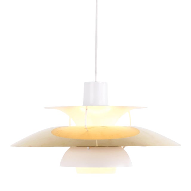 Model PH 5 Pendant in Brass by Poul Henningsen for Louis Poulsen For Sale