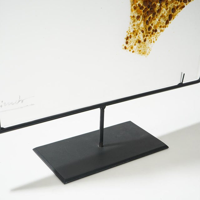 Glass Fusion Work by Renata Minuto for Studio Casarini Savona, 1990s For Sale - Image 6 of 14