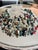 1990s Y2k Maximalist Beaded Cluster Bib Necklace For Sale - Image 9 of 15