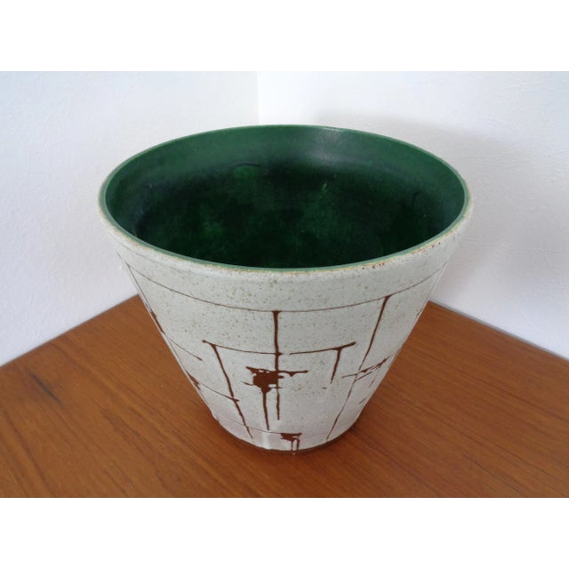 Large Lava Ceramic Cachepot, 1970s For Sale - Image 4 of 14
