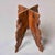 Anglo-Indian Carved Hardwood Folding Occasional Table With Burl Top For Sale - Image 9 of 9