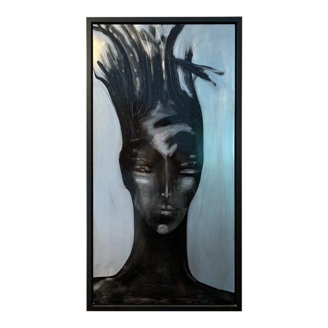 Framed Contemporary Painting by Marie-Josée Roy For Sale