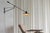 This rare and early wall lamp model 3030 was designed and manufactured by Stilnovo in Italy around 1950. The piece...