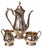 Shreve & Co. Early 20th Century Puritan Style Breakfast Tea Set - Set of 3 For Sale - Image 4 of 10