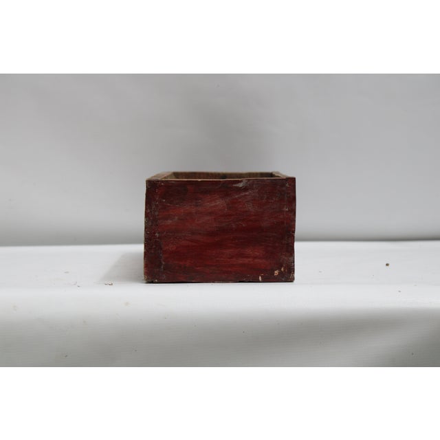 Folk Art Floral Box For Sale - Image 3 of 12