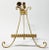 Traditional Vintage Italian Tole Gilt Rosette Table Easel For Sale - Image 3 of 7