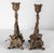 Metal 19th Century Pair of French Rococo Revival Gilt Bronze or Copper Alloy Candlesticks For Sale - Image 7 of 14