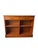 Vintage English Yew Wood Low Bookcase or Sideboard For Sale - Image 5 of 5