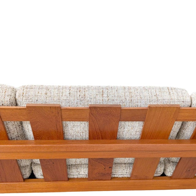 Vintage Danish Three-Seater Sofa in Teak from Vamo For Sale - Image 10 of 12