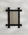 Mid 20th Century France Black Iron Mirror For Sale - Image 4 of 7