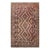 Handwoven Maimana Ghalmori Kilim Rug in Brown, Blue and Rose, 9.6 X 13.6 Ft For Sale