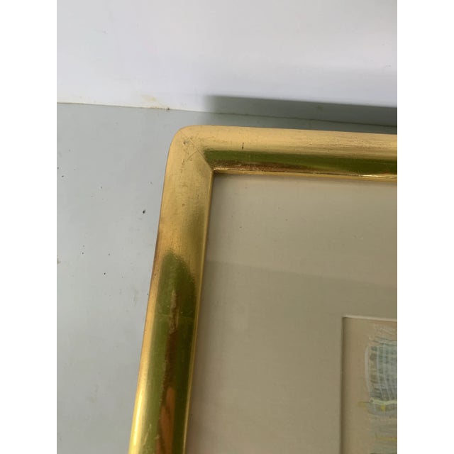 Glass 1980 "A Special Day #2" Painting by Tom Fricano For Sale - Image 7 of 11