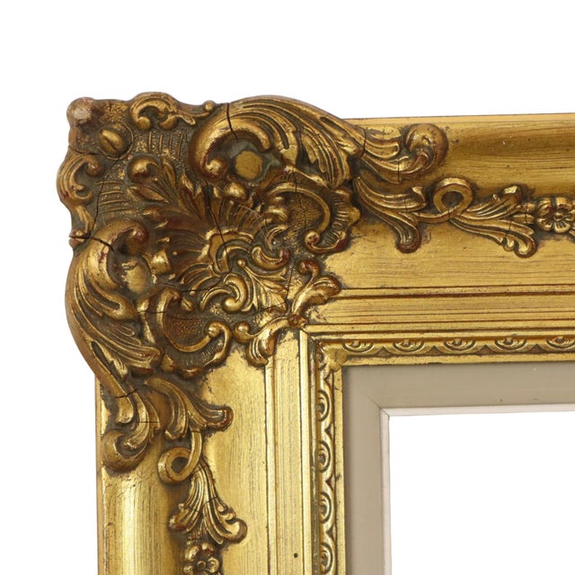 Wood Large Baroque Gold Frame For Sale - Image 7 of 18