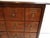 Wood Vintage Dutch Filing Cabinet with Drawers, 1930s For Sale - Image 7 of 12