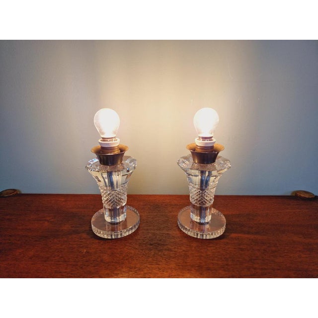 Art Deco Lamps from Val Saint Lambert, 1930s, Set of 2 For Sale - Image 6 of 18