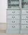 19th Century Georgian Astral Glazed Painted Bookcase With Secretary For Sale - Image 16 of 18