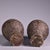 Metal Pair of Vintage Silver-Toned Bronze Vases - Repoussé Floral Motif, Meiping Form For Sale - Image 7 of 9