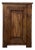 Antique Walnut Cabinet with Diamond-Shaped Door, 1800s For Sale
