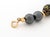 14k Hematite & Inlaid Onyx Bead Bracelet For Sale In New York - Image 6 of 6