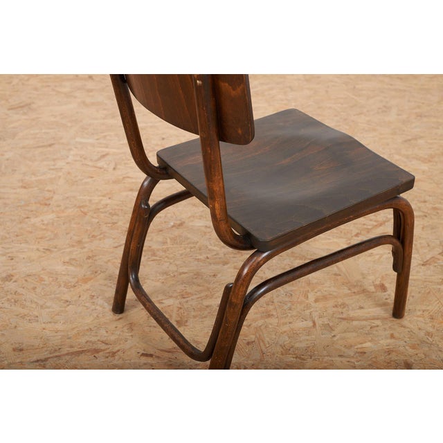Wood Bentwood B403 Chair by Ferdinand Kramer for Thonet, 1927 For Sale - Image 7 of 12